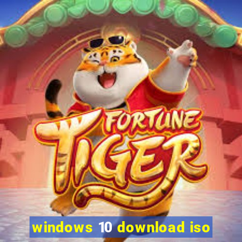 windows 10 download iso